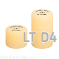 Заготовки из дисиликата лития LT R10 Amber®Press, (Low Translucency), керамика для прессования, 5 шт/уп *3г, производство HASS, Корея